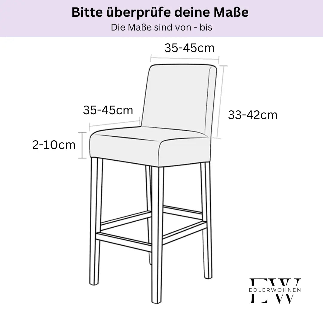 Barhocker-Bezüge Emma Edlerwohnen