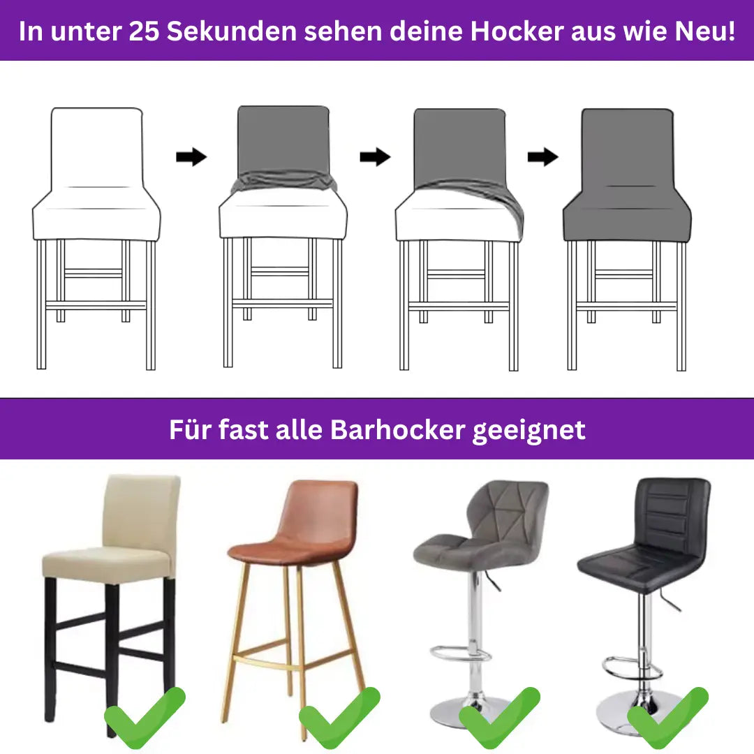 Barhocker-Bezüge Emma Edlerwohnen