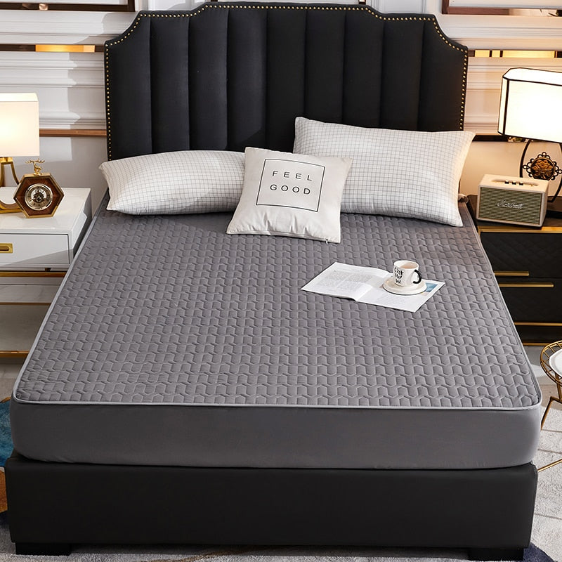 Matratzenschoner "Sleep Well" - Grau