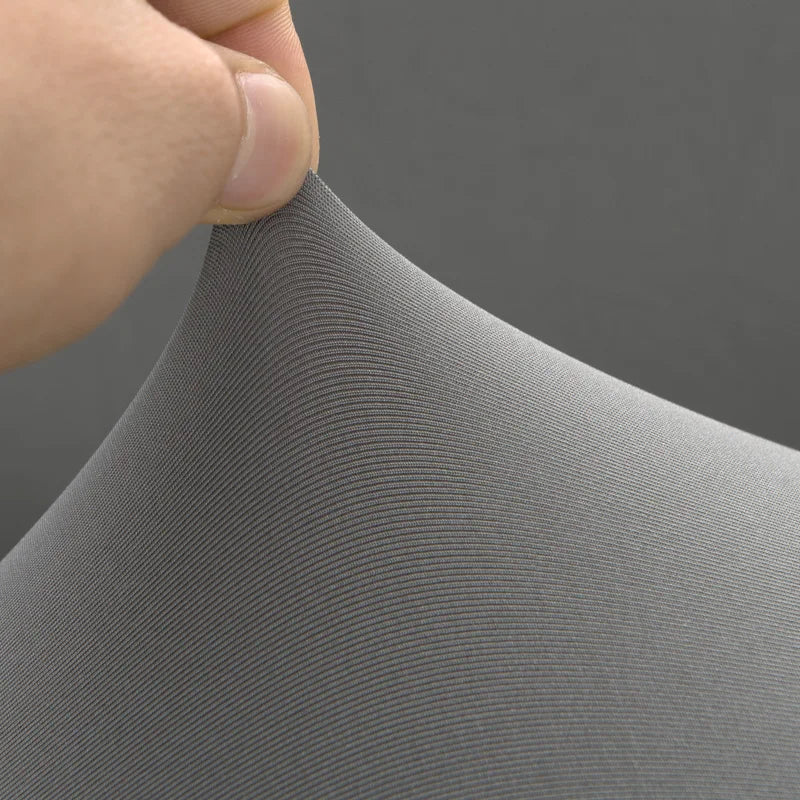 Elastischer Sofabezug Einzelcouch Grau-Blau