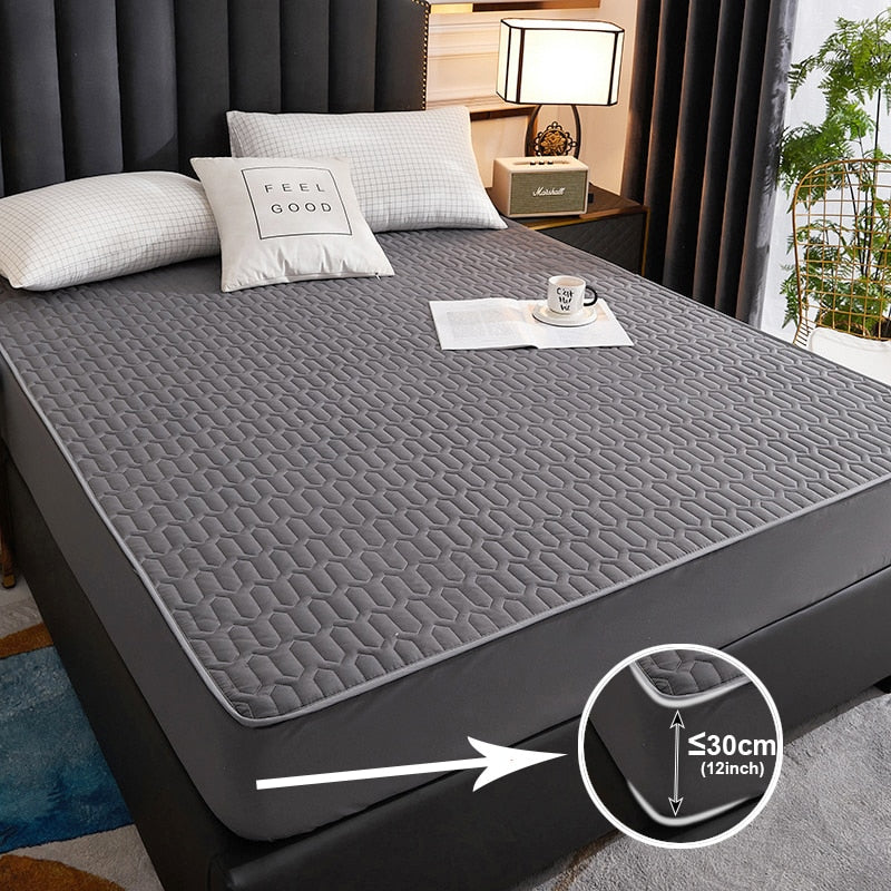 Matratzenschoner "Sleep Well" - Grau