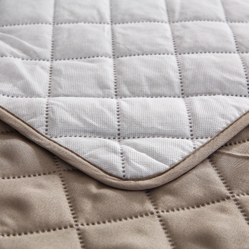 Sofaüberwurf Khaki