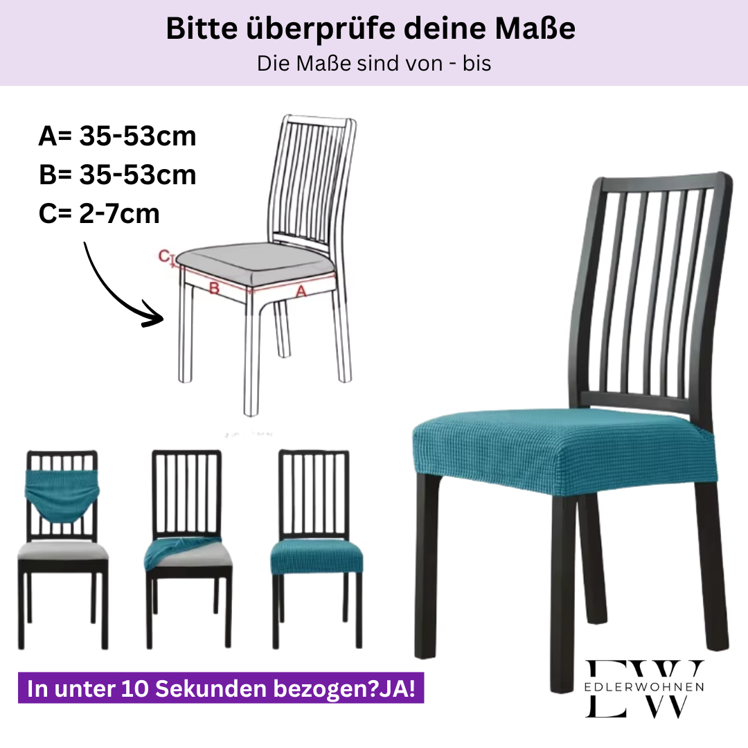 Stuhlhussen Sitzbezüge Amelie