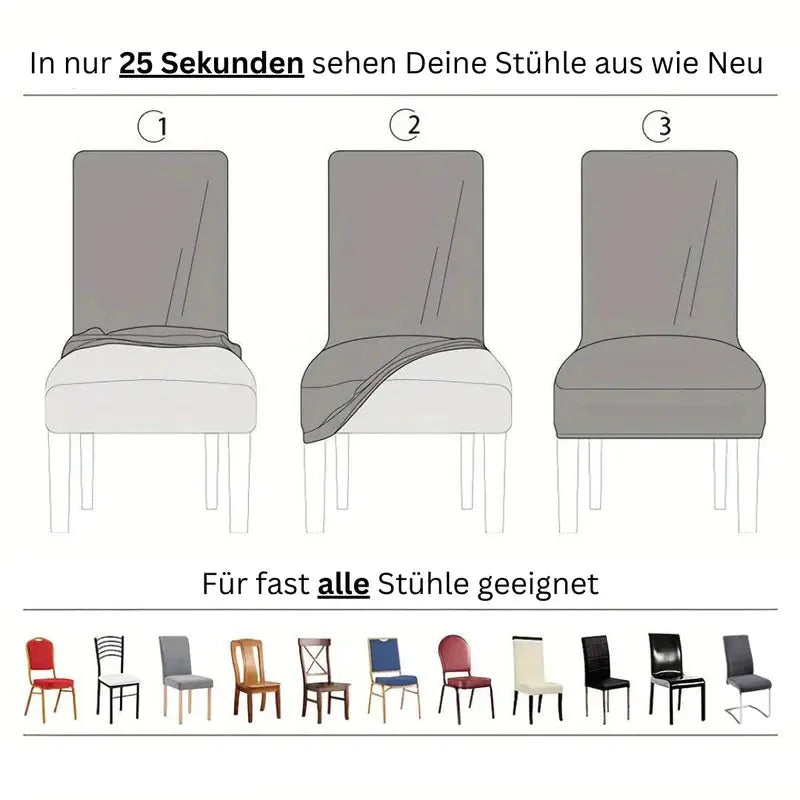 Sale: Stuhlhussen Schwingstuhl Set Edlerwohnen