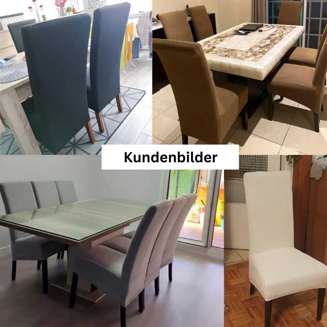 Stuhlhussen Paula 6er Set Edlerwohnen