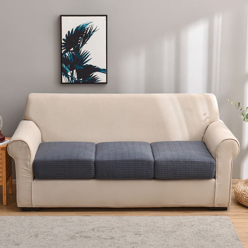 Sitzkissenbezug Blau Premium