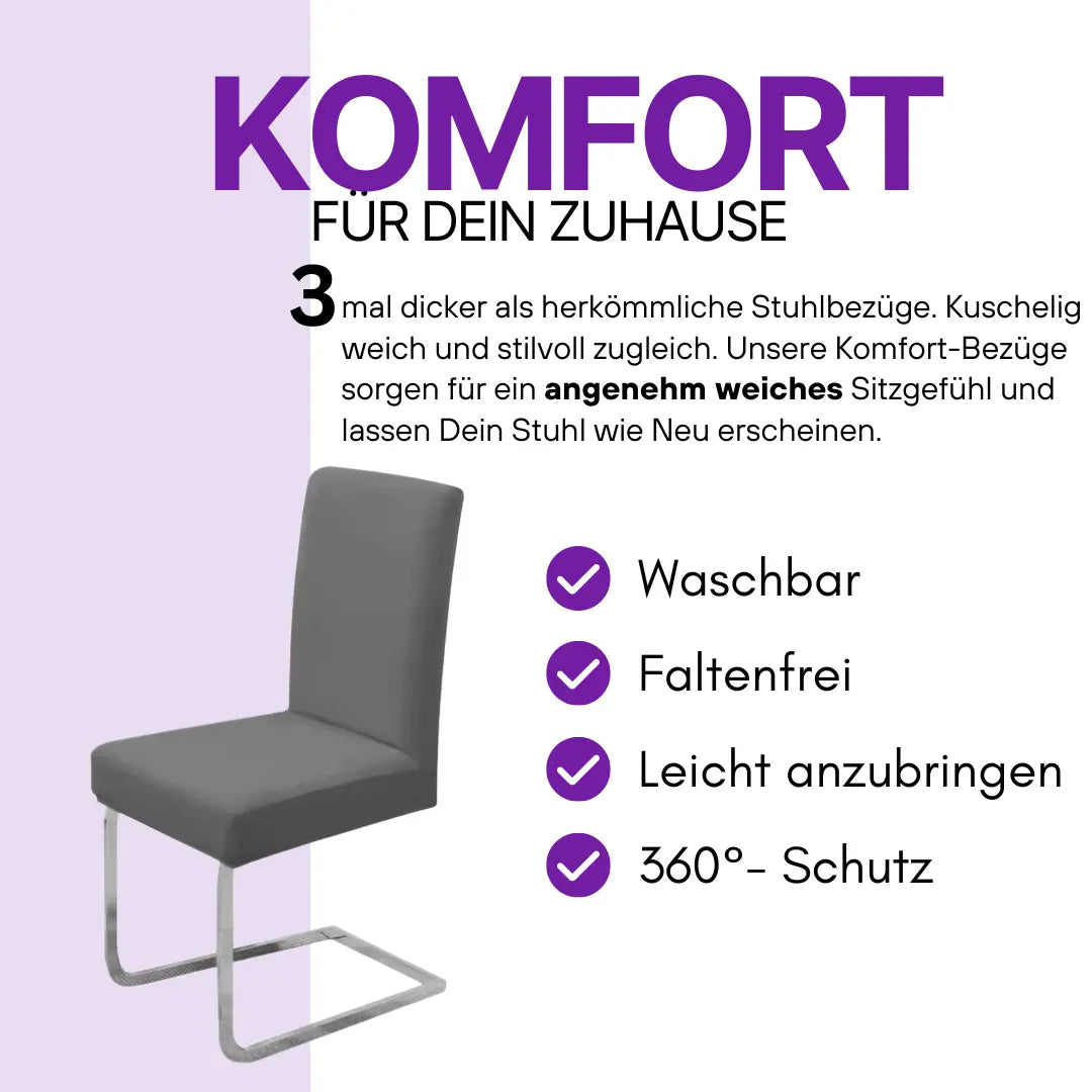 Sale: Stuhlhussen Schwingstuhl Set Edlerwohnen