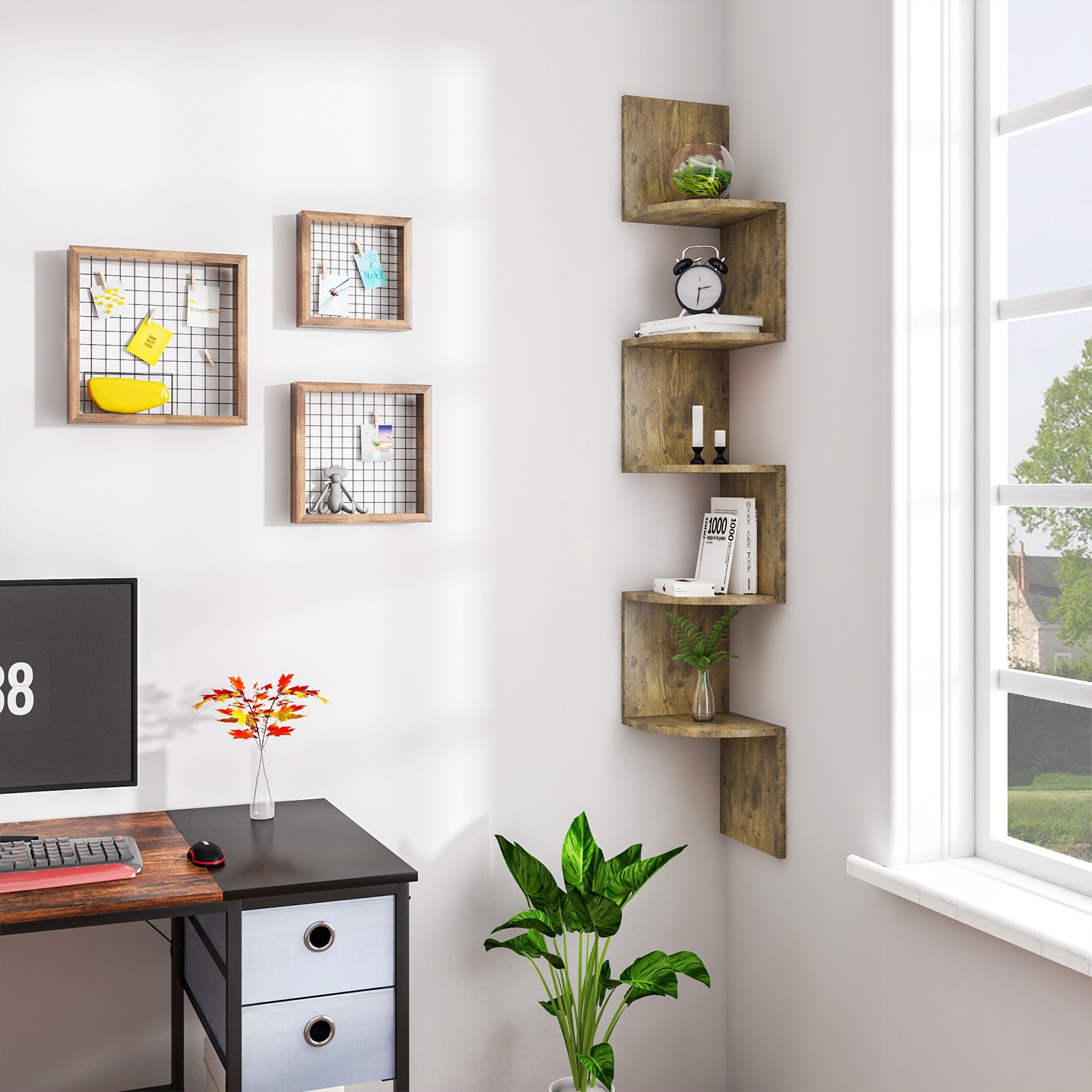 Zickzack Premium weiss