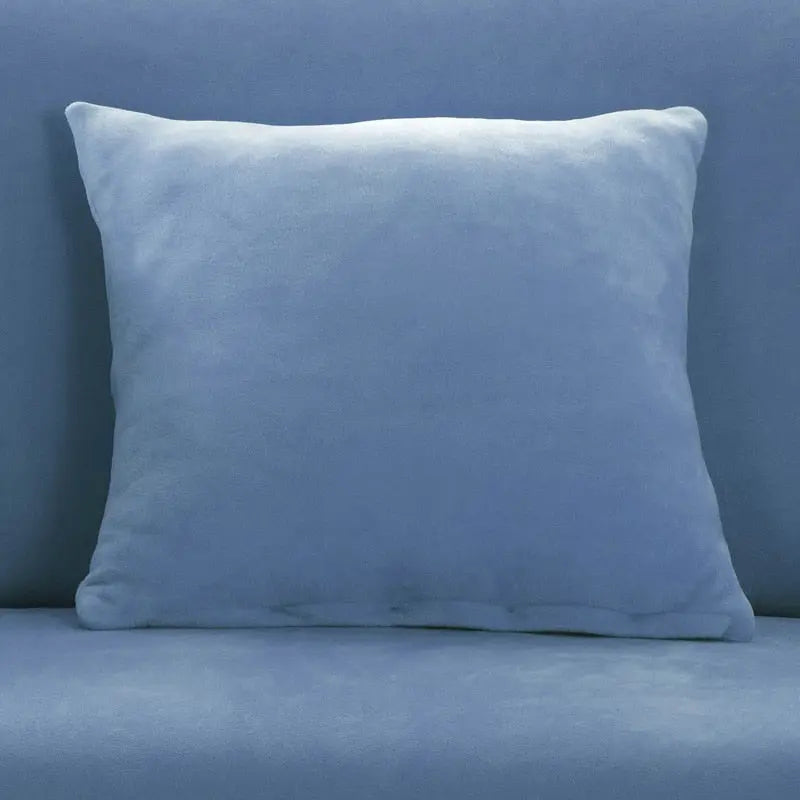 Sofakissenbezug Premium 45x45cm Hellblau Edlerwohnen