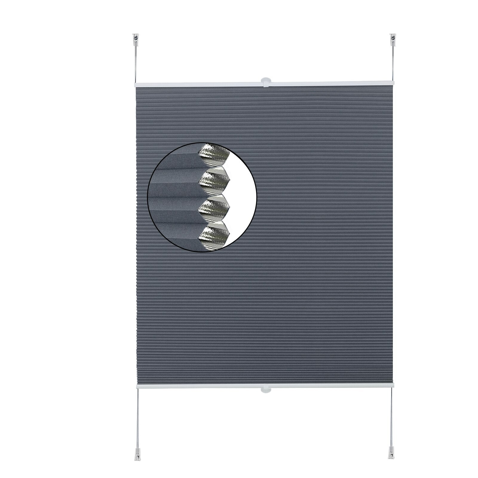 Plissees EW7 Klemmfix UV-Schutz