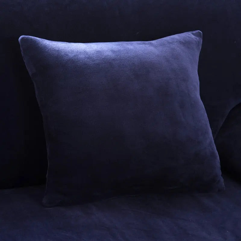 Sofakissenbezug Premium 45x45cm Dunkelblau Edlerwohnen