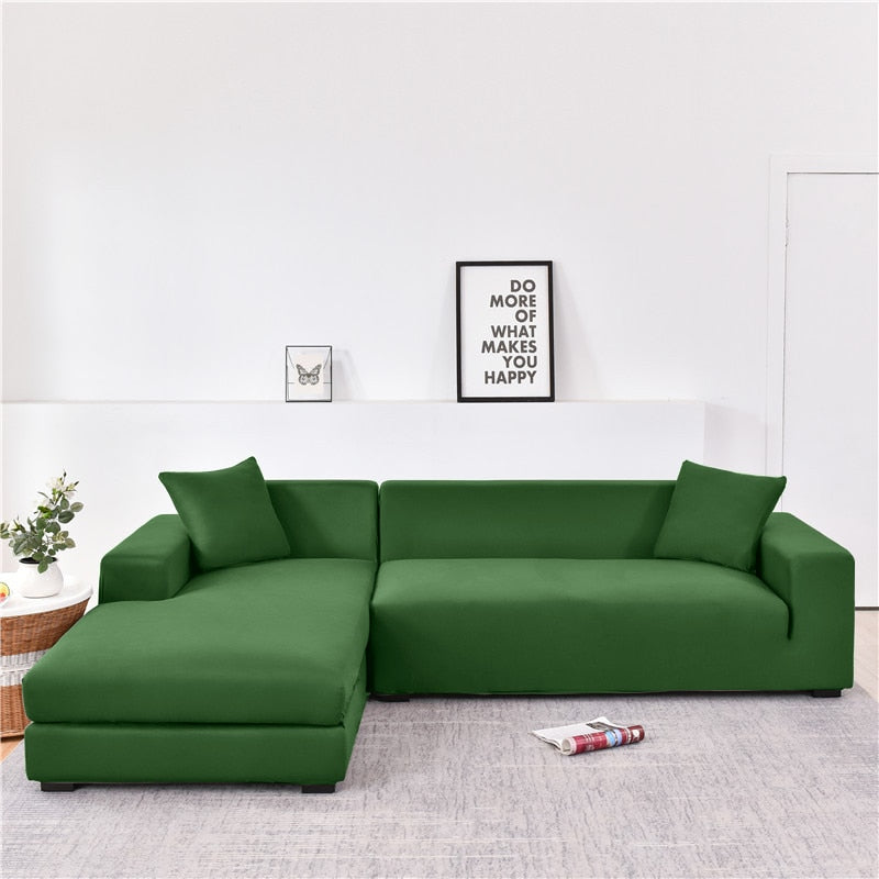 Elastischer Sofabezug Grün