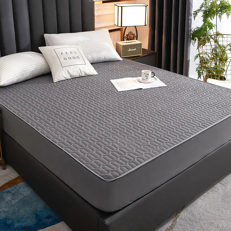 Matratzenschoner "Sleep Well" - Grau Edlerwohnen