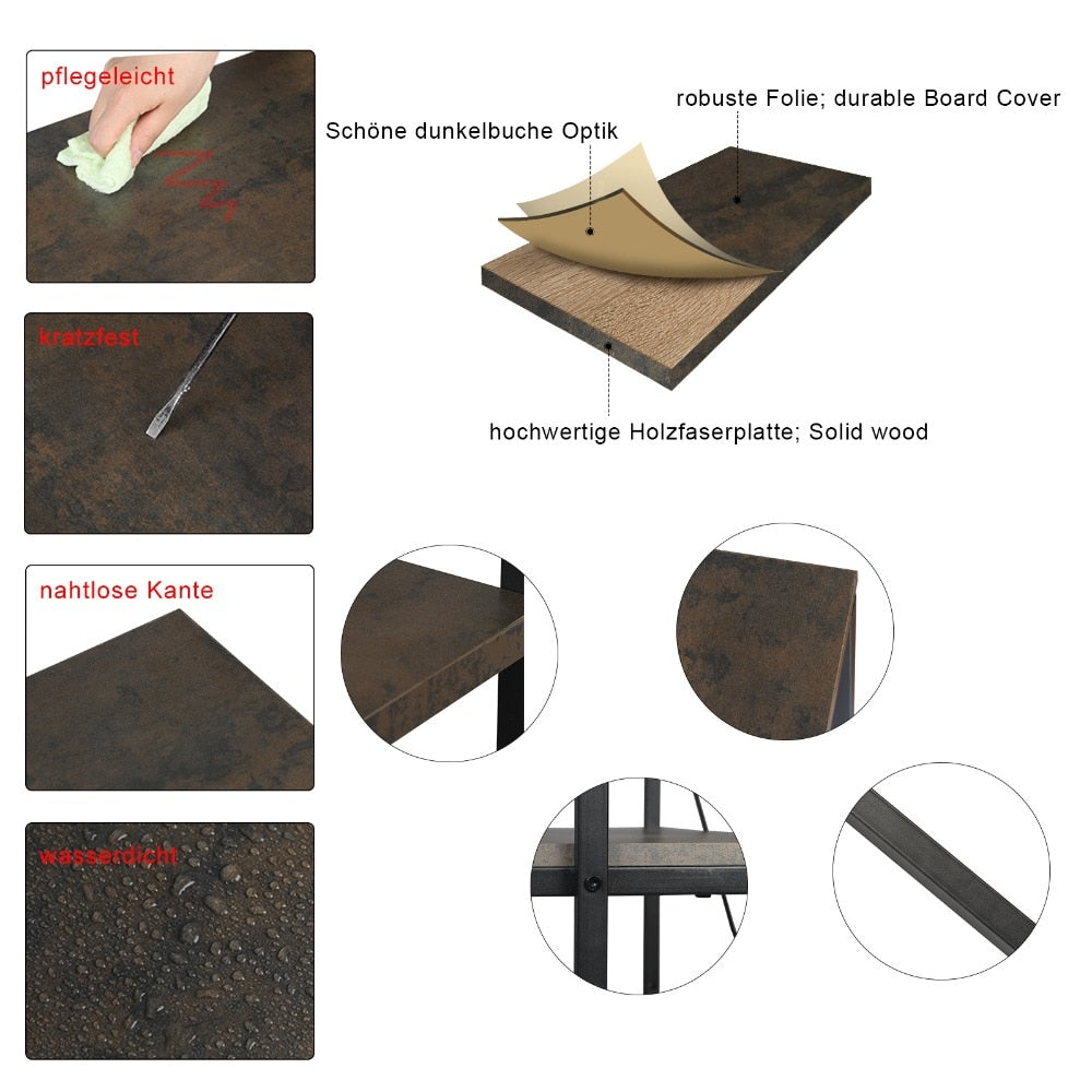 Kombi-Arbeitstisch & Regal EW3