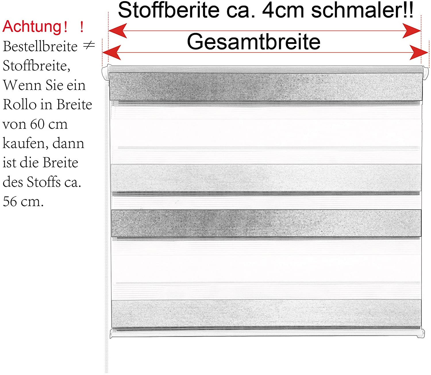 Plissees EW4 Bohrfix