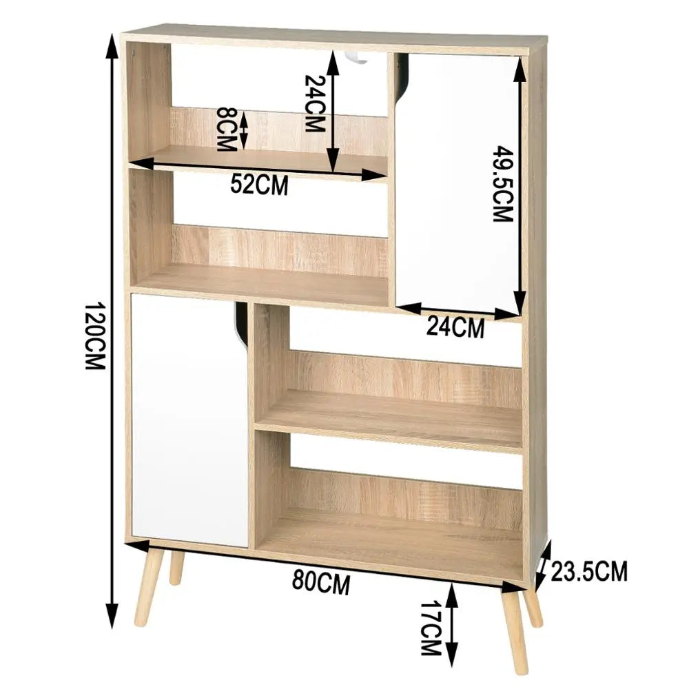 Schrank-Bücherregal Edlerwohnen