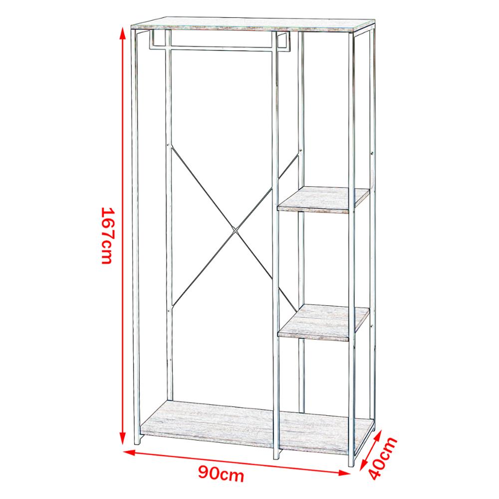 Garderobe EW2 schwarz