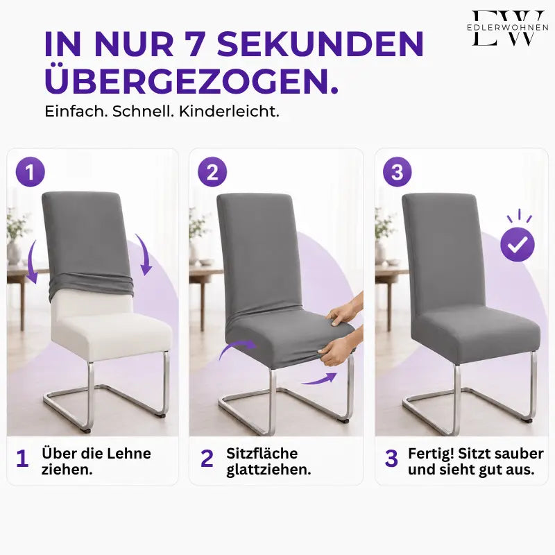 Stuhlhussen Schwingstuhl T-Set Edlerwohnen