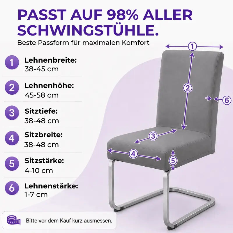 Stuhlhussen Schwingstuhl T-Set Edlerwohnen