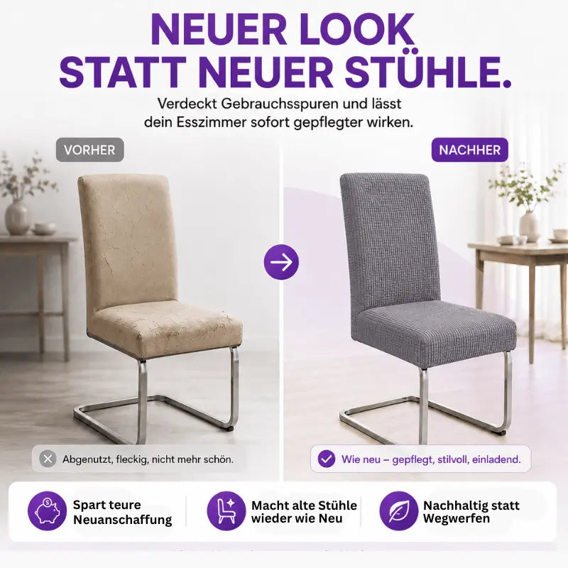 Stuhlhussen Schwingstuhl T-Set Edlerwohnen