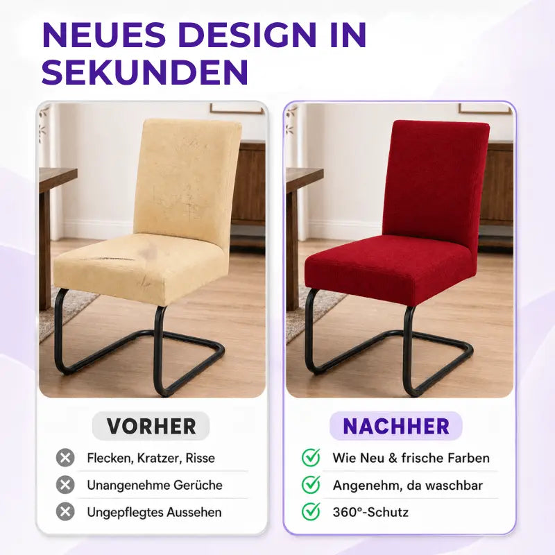Stuhlhussen Schwingstuhl T-Set Edlerwohnen