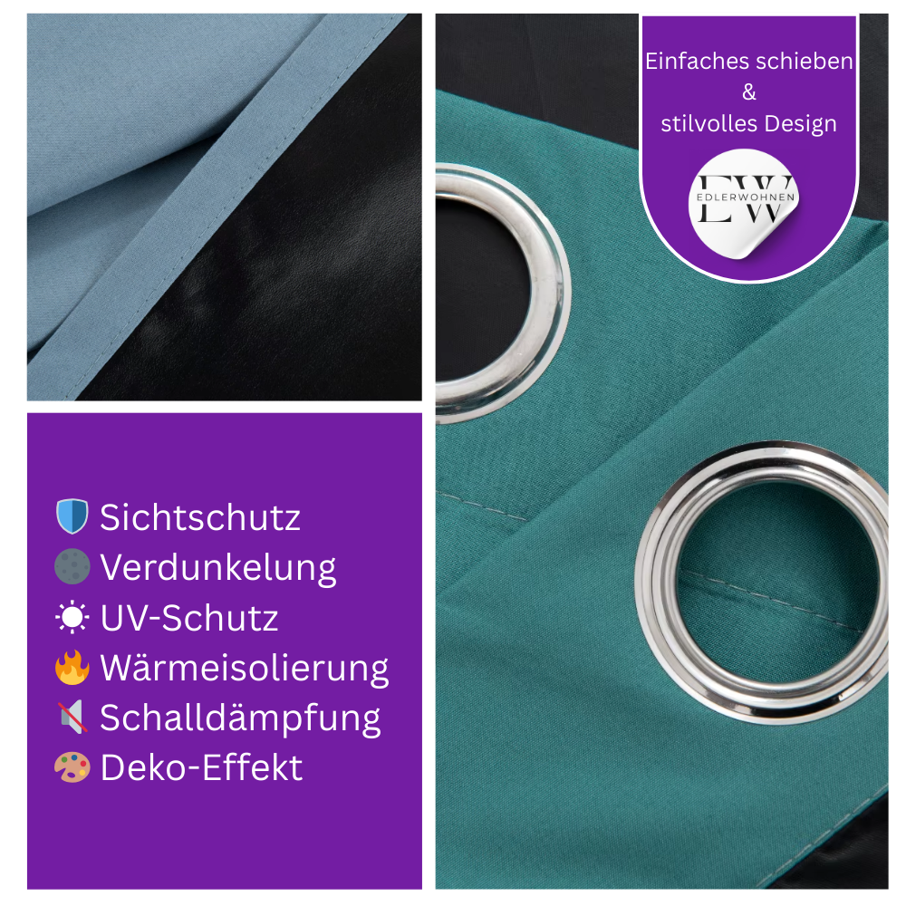 Gardine Blickdicht Grau