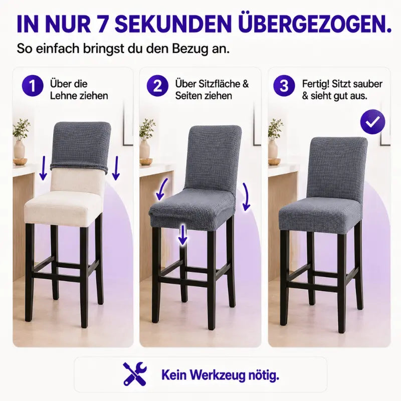 Barhocker-Bezüge Emma Edlerwohnen