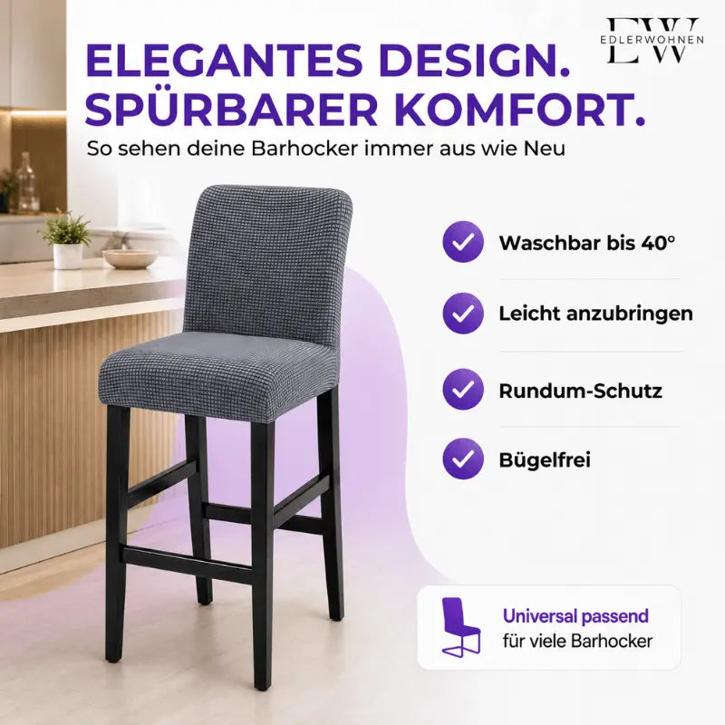 Barhocker-Bezüge Emma Edlerwohnen