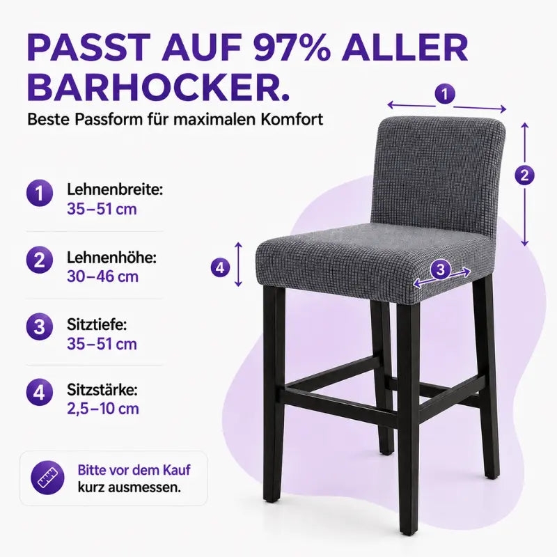 Barhocker-Bezüge Emma Edlerwohnen