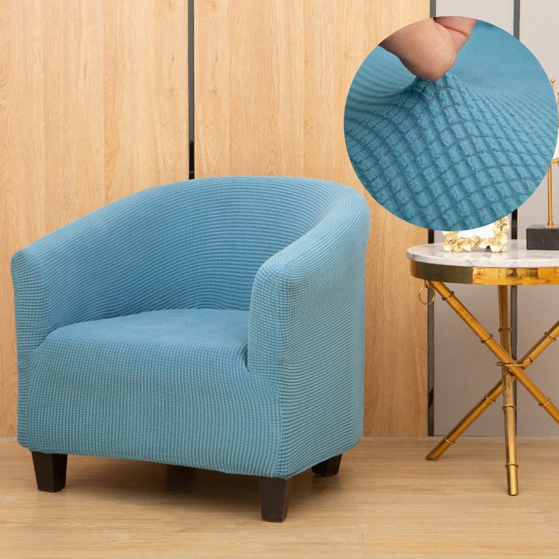 Sesselbezug Komfort Blau