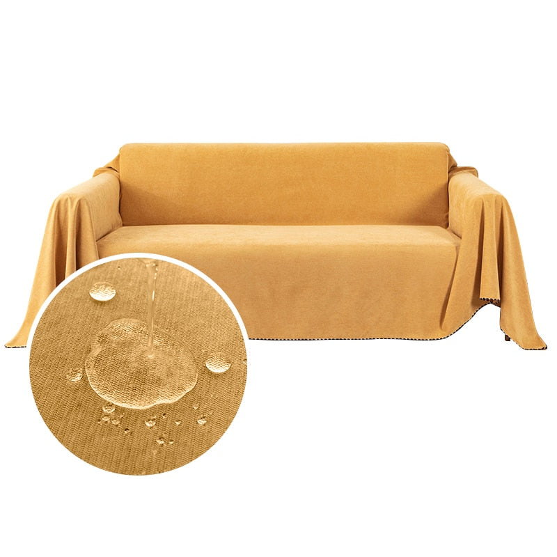 Sofaüberwurf "Decke" Gelb